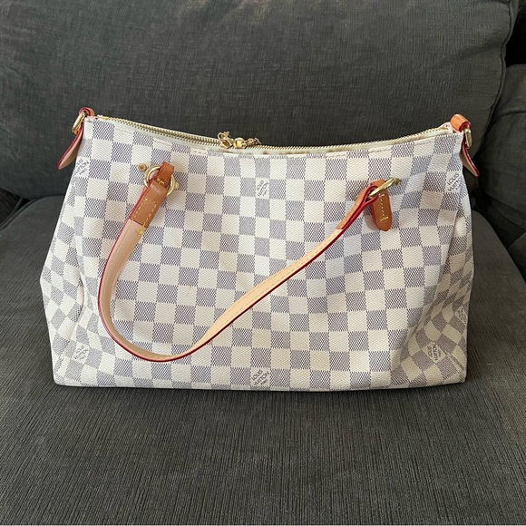 Checkered Designer Tote Bag - Picture 9 of 14